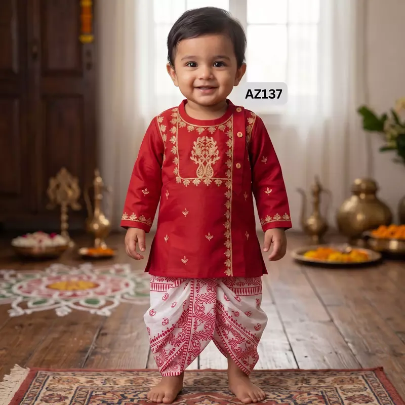 AZ137 | Premium Dhoti Set