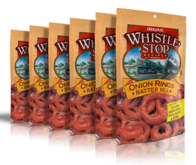 Original WhistleStop Cafe Recipes | Onion Ring Batter Mix | 9-oz | 6 Pack