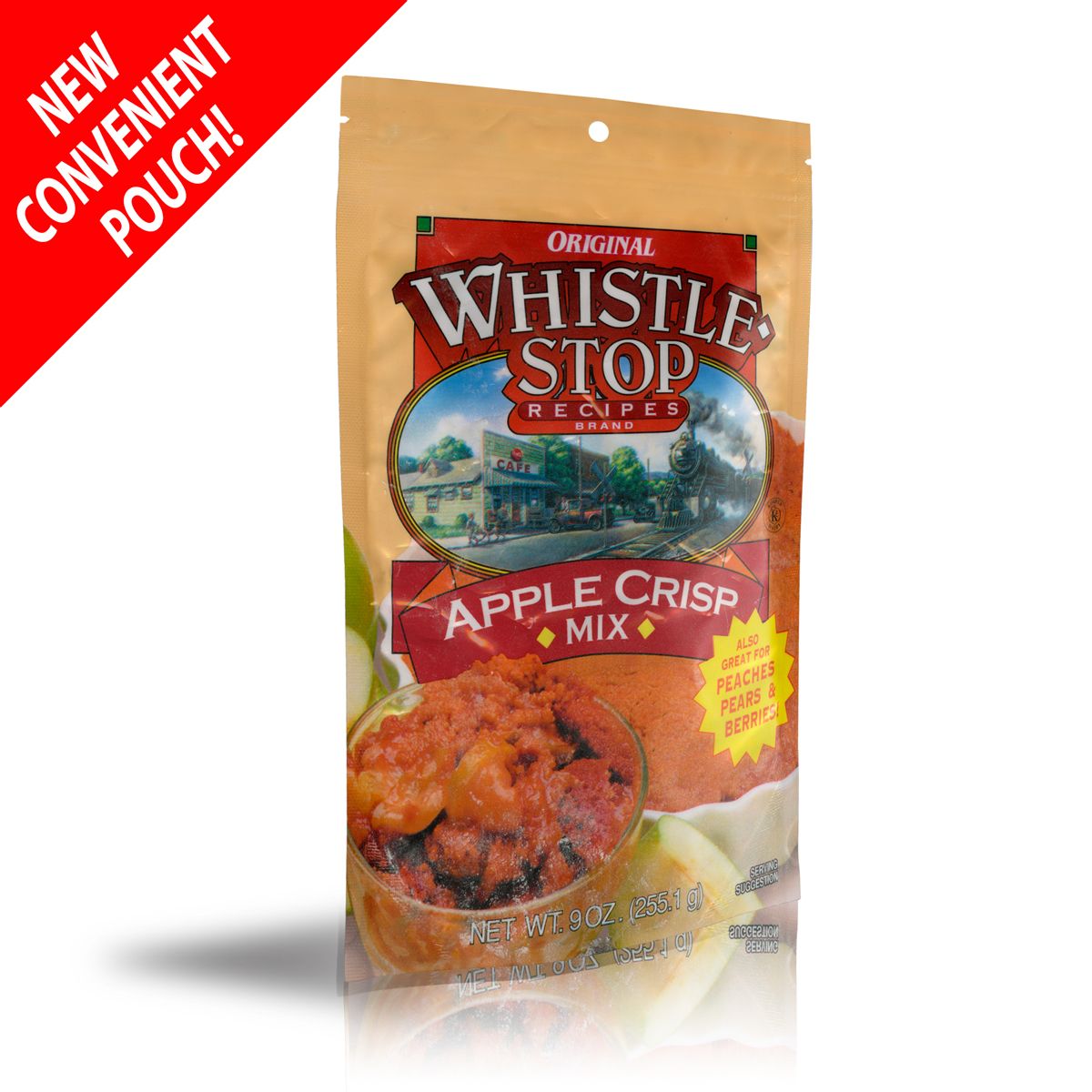 Original WhistleStop Cafe Recipes | Apple Crisp Batter Mix | 9-oz | 1 Pouch