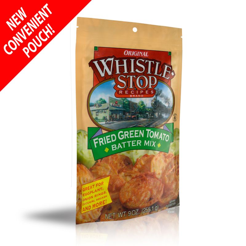 Original WhistleStop Cafe Recipes | Fried Green Tomato Batter Mix | 9-oz | 1 Pouch