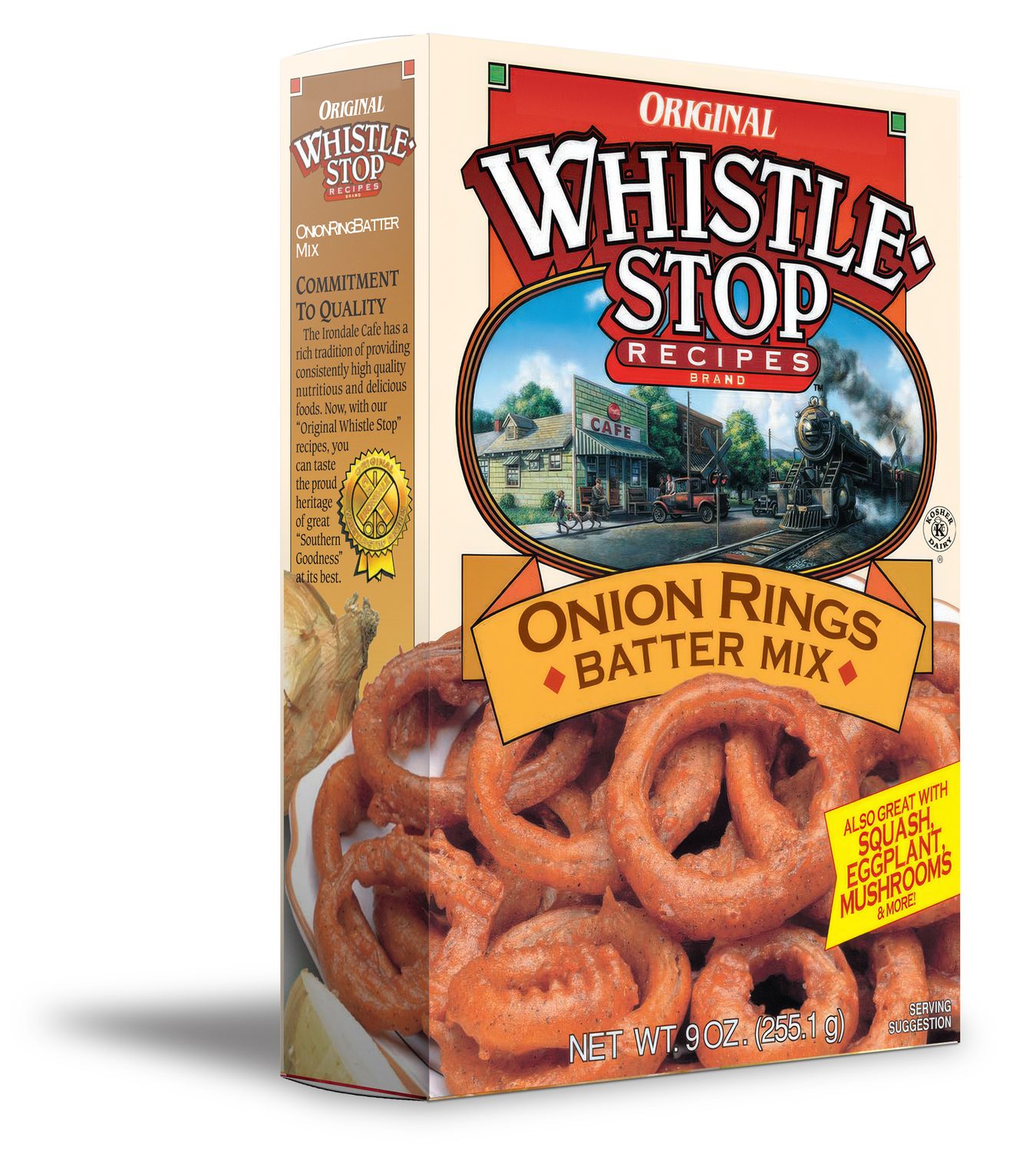 Original WhistleStop Cafe Recipes | Onion Ring Batter Mix | 9-oz | 1 Box