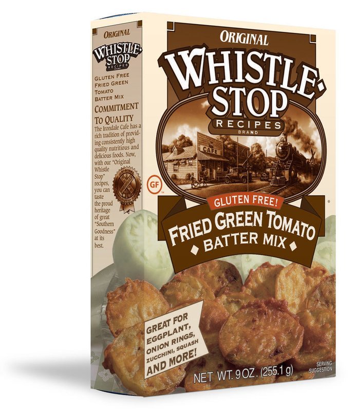 Original WhistleStop Cafe Recipes | Gluten-Free Fried Green Tomato Batter Mix | 9-oz | 1 Box