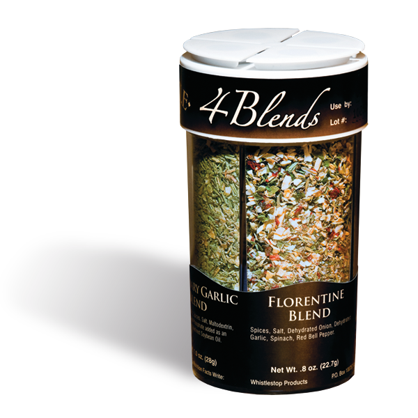 Original WhistleStop Cafe Recipes | 4-Blends Seasoning | 3.55-oz | 4-in-1 Shaker