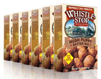 Original WhistleStop Cafe Recipes | Hush Puppy Batter Mix | 10-oz | 6 Pack