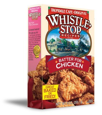 Original WhistleStop Cafe Recipes | Batter Mix for Chicken | 9-oz | 1 Box