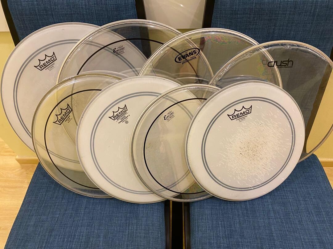 Drum Skins various sizes old stock