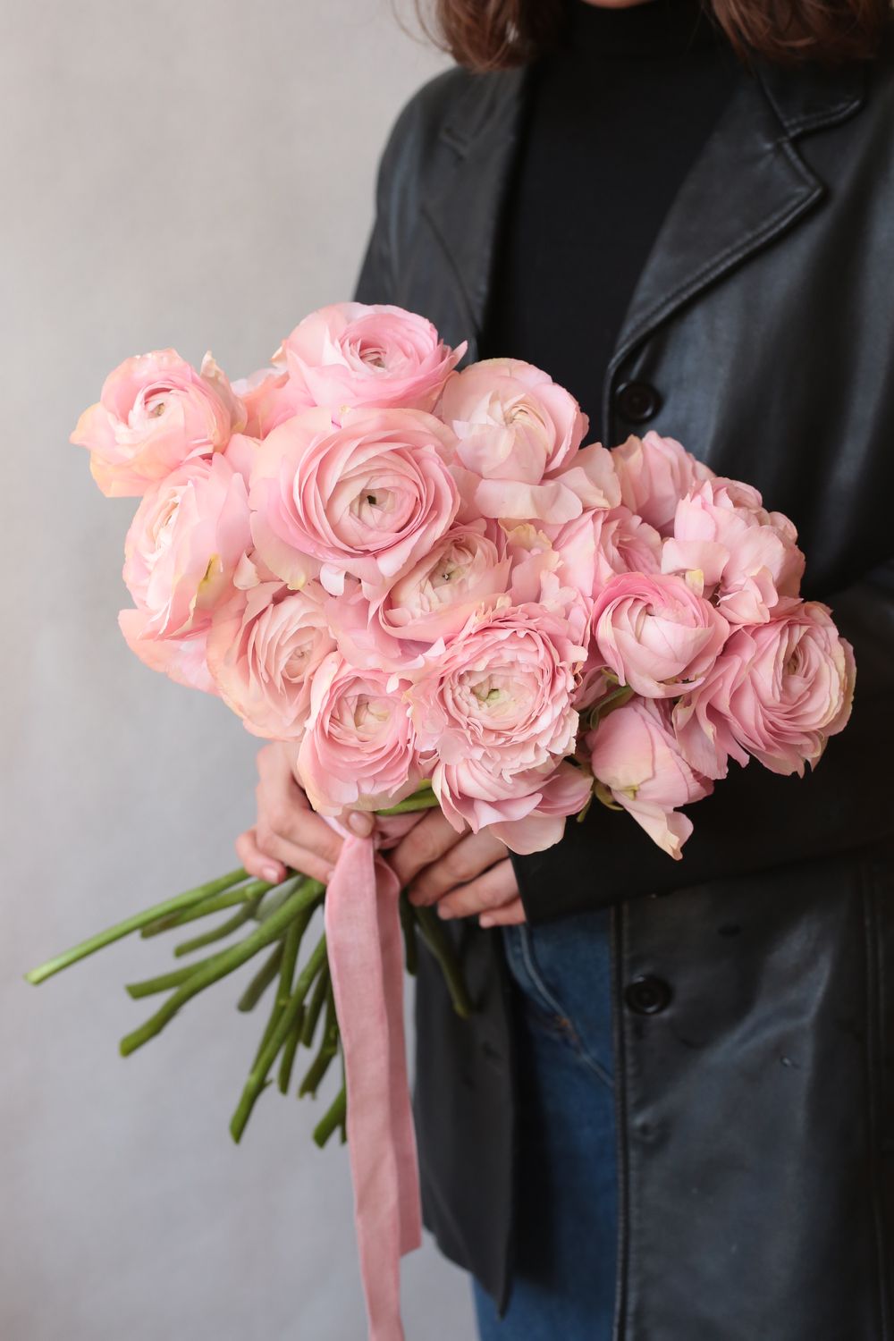 Bukiet różowych jaskrów