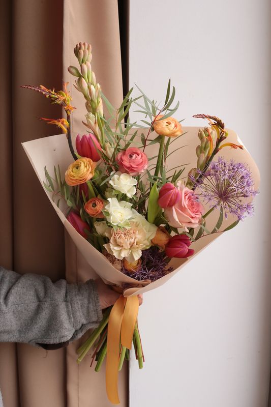 Bukiet brzoskwiniowy