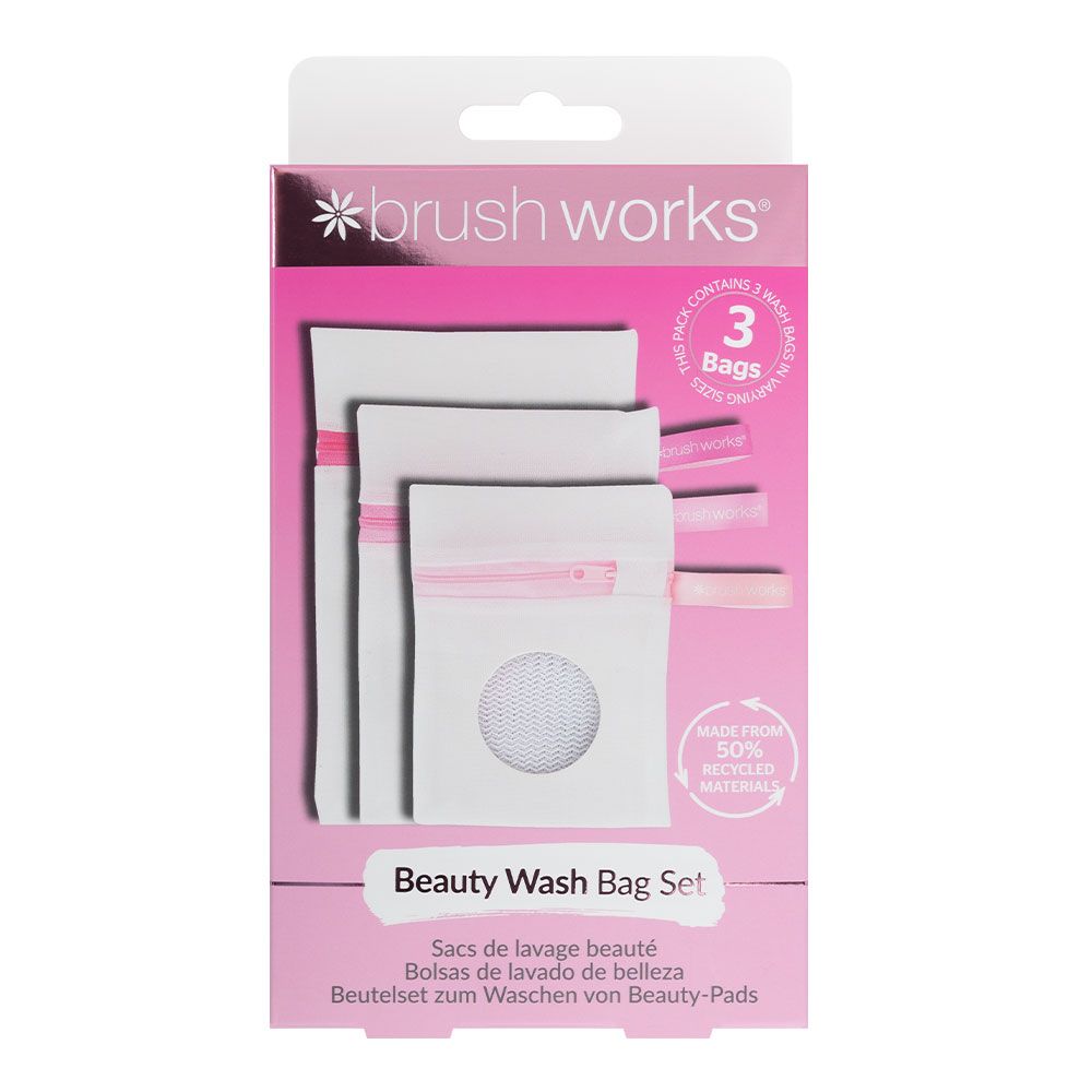 Brushworks Beauty Wash Bag Set 3 Pack