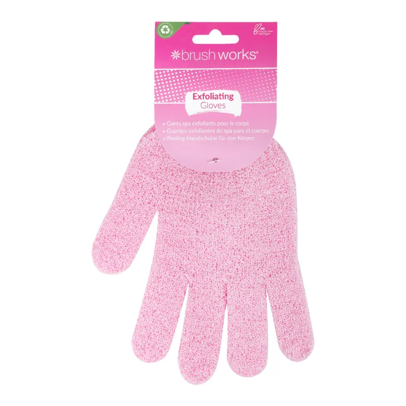 Brushworks Exfoliating Gloves
