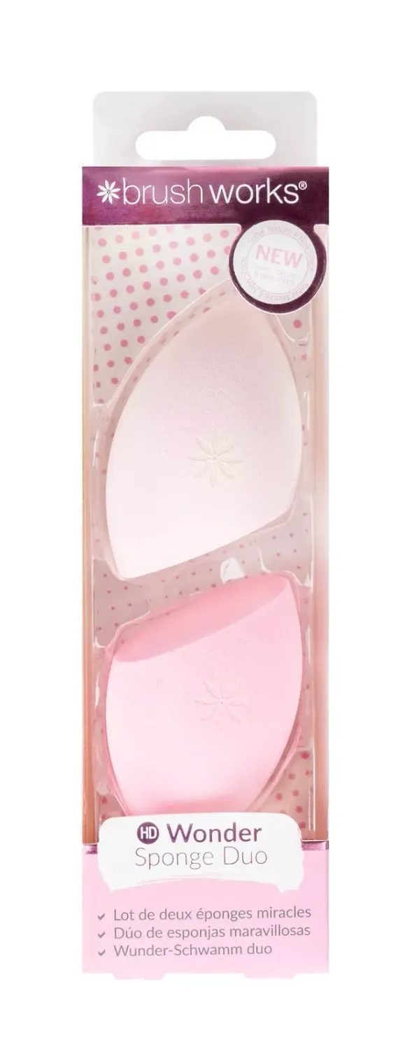 Brushworks HD Wonder Complexion Sponge 2 Pack