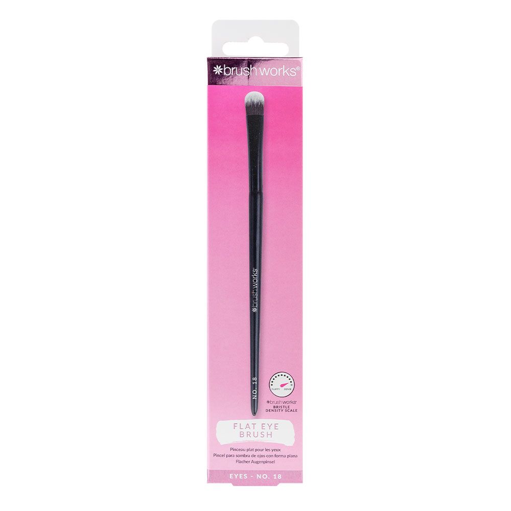 brushworks No.18 Flat Eye Brush