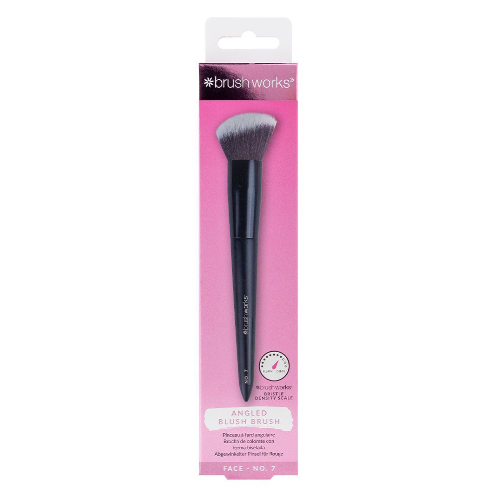brushworks No.7 Angled Blush Brush