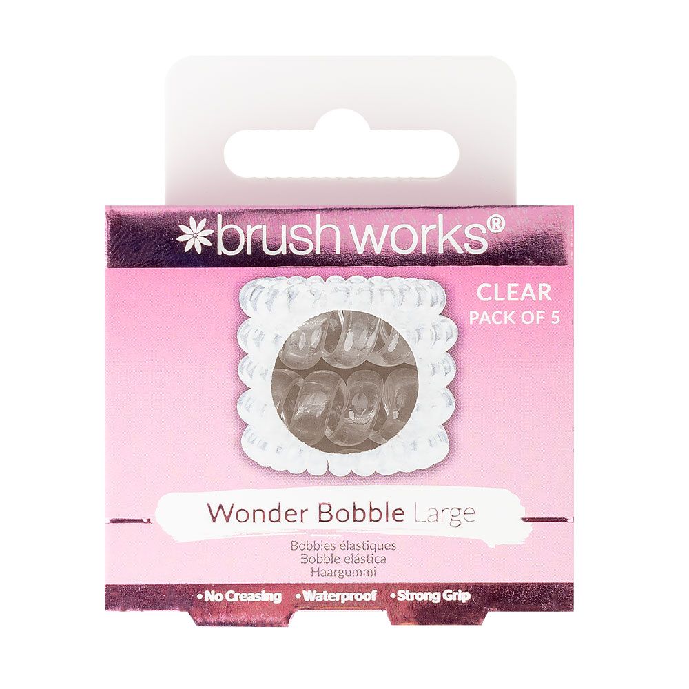 Brushworks Wonder Bobble Large clear 5 Pack