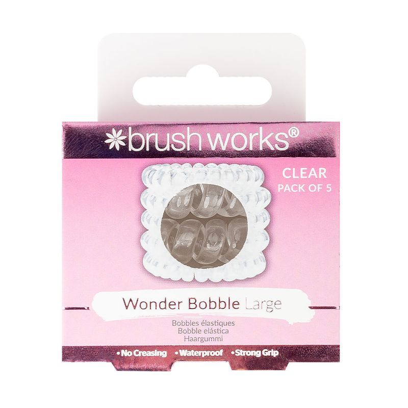 Brushworks Wonder Bobble Large clear 5 Pack