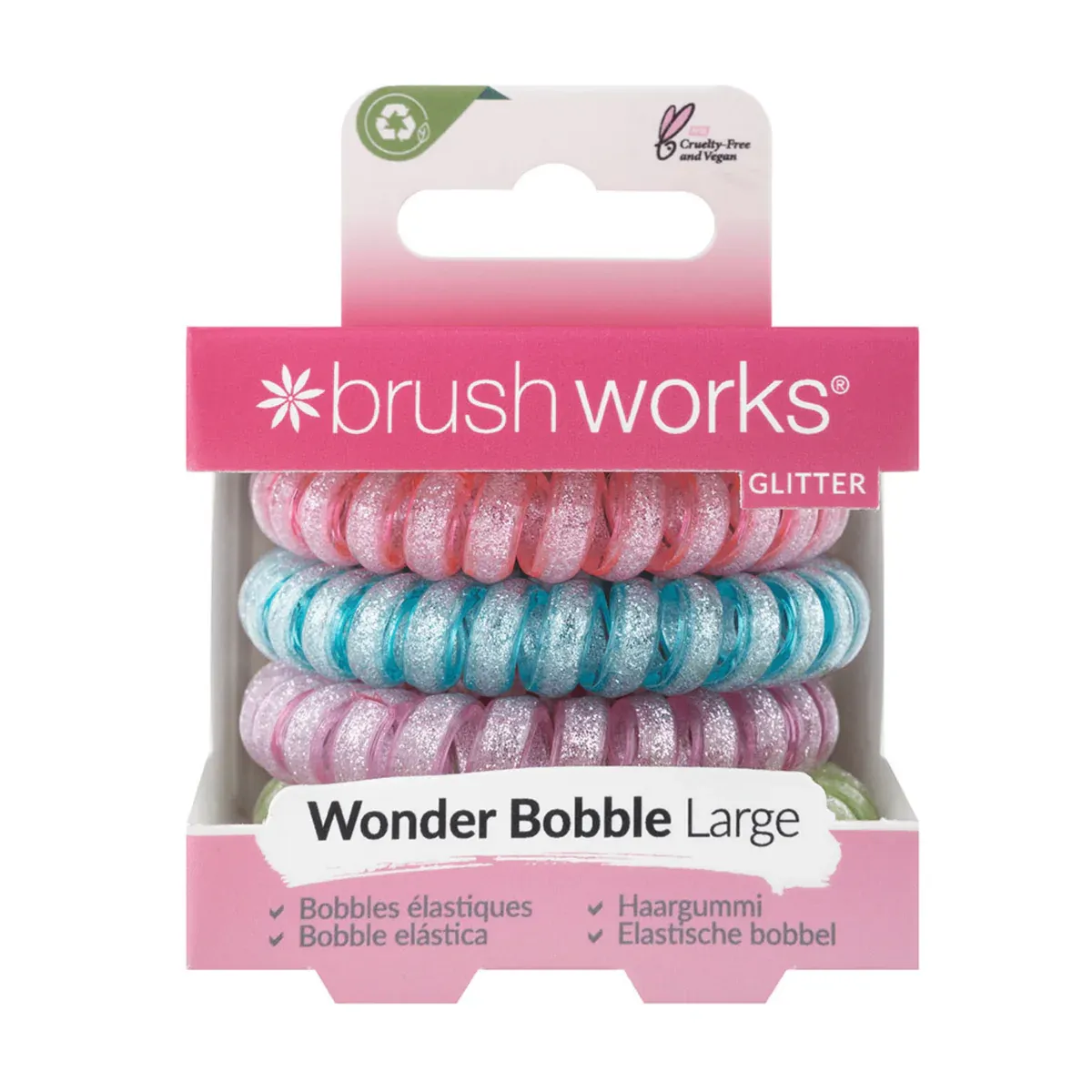 Brushworks wonder Bobble Large Glitter 5 pack