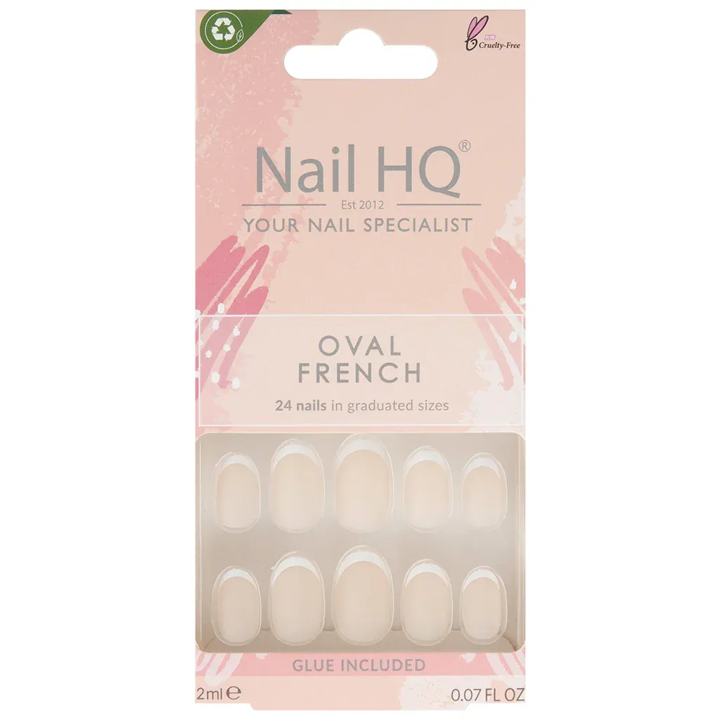 Nail HQ Oval - French Nails