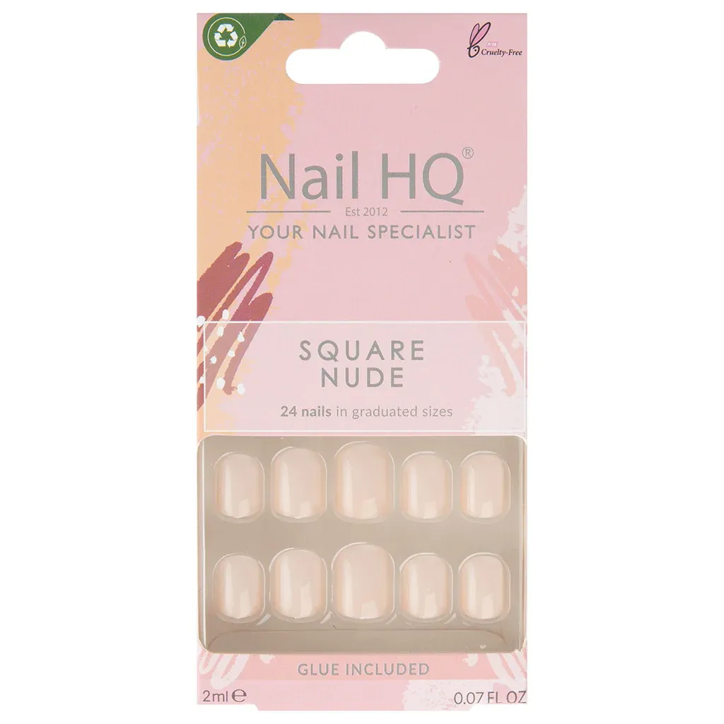 Nail HQ Square - Nude Nails
