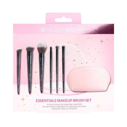 Brushworks Essentials Makeup Brush Set