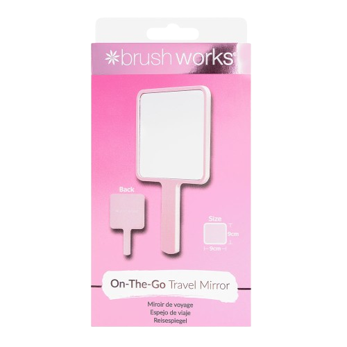 Brushworks On-The-Go Travel Mirror