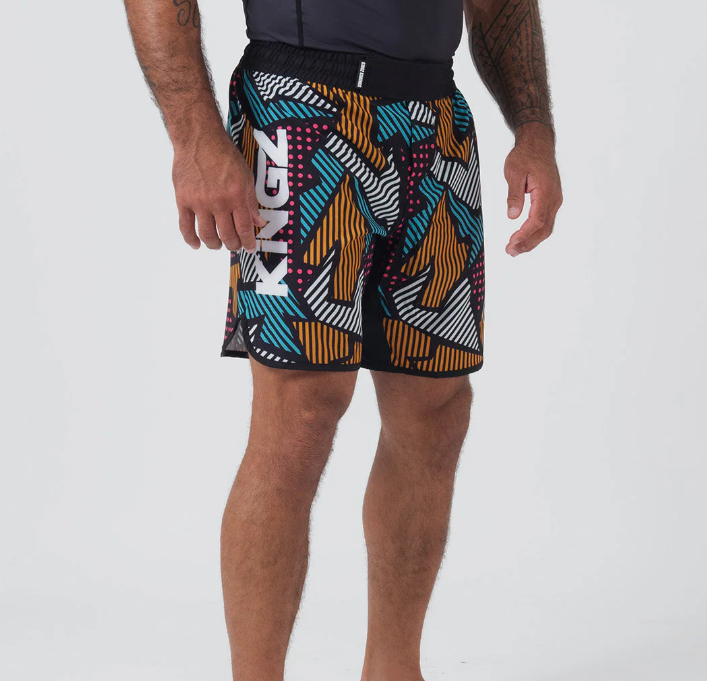 Pantalones cortos de patchwork