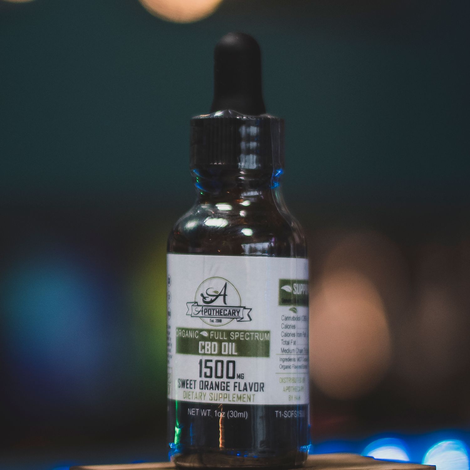 CBD Full Spectrum - Tincture - Sweet orange 