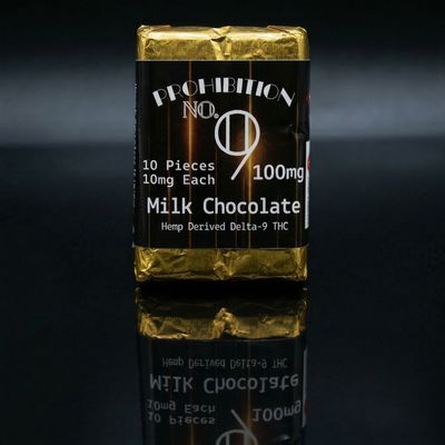 Delta 9 THC - Chocolate - Milk Chocolate 100mg
