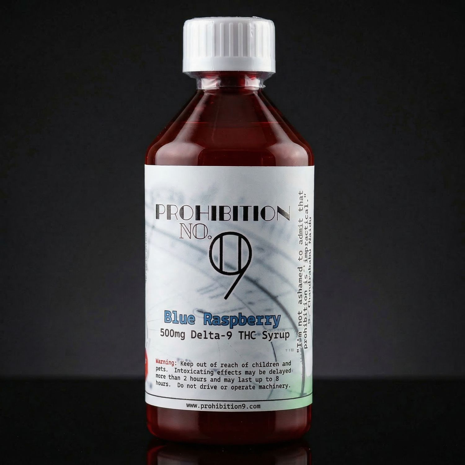 Delta 9 THC - Syrup - Blue Raspberry 500mg
