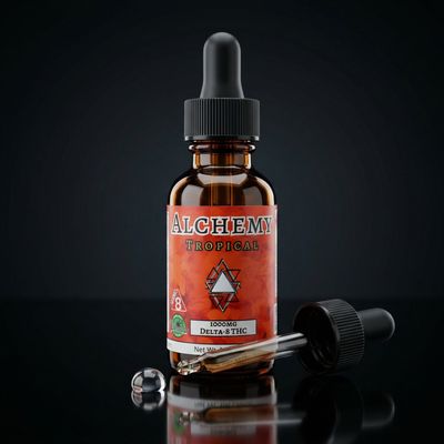 Delta 8 THC - Tincture - Tropical 1000mg