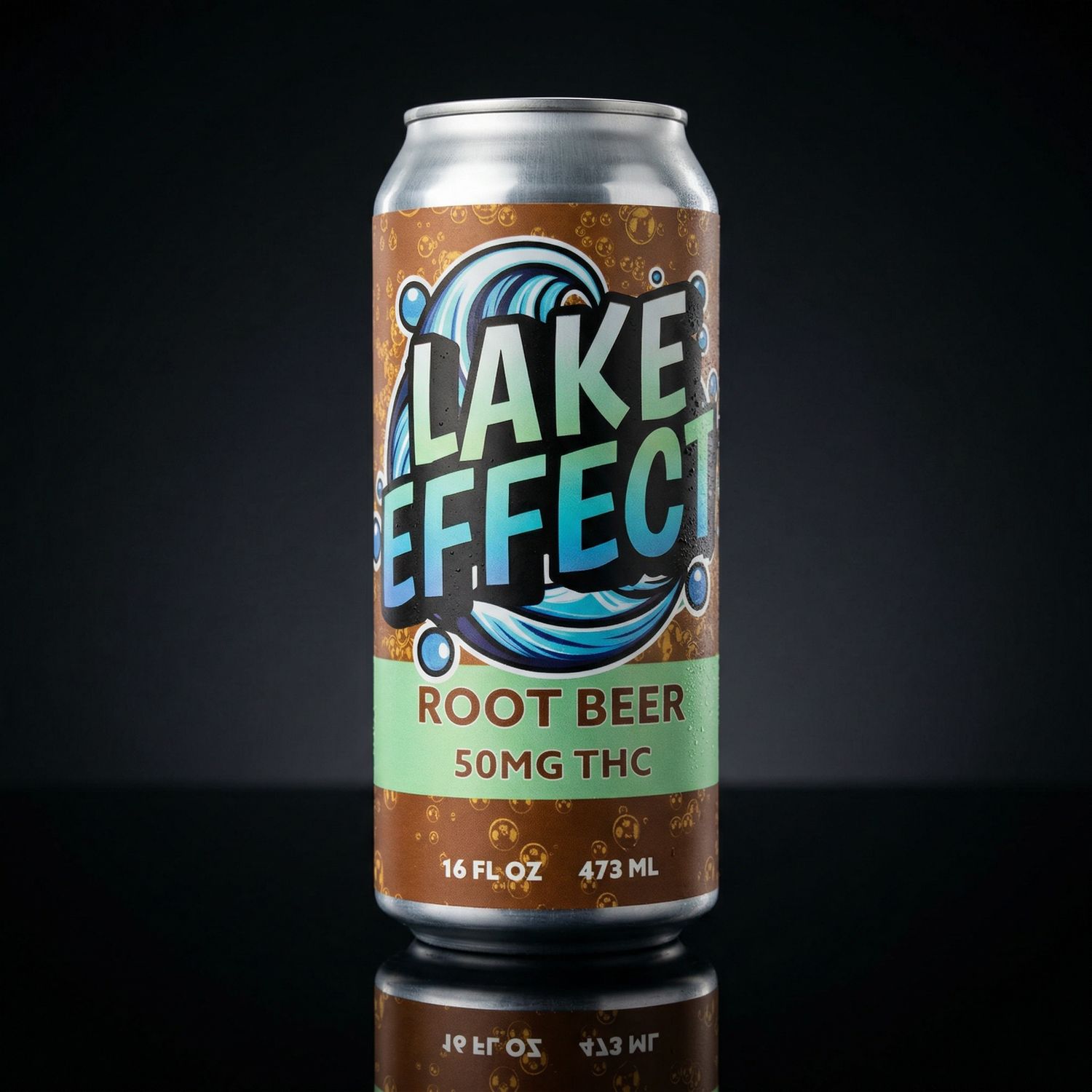 Delta 9 THC - Beverage - Lake Effect Root Beer 50 MG 