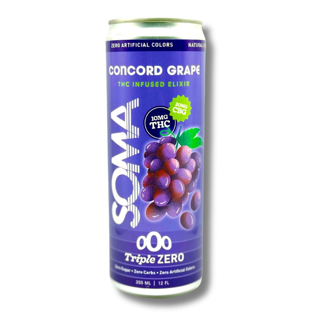 Delta 9 THC - Beverage - Soma - Concord Grape 10mg