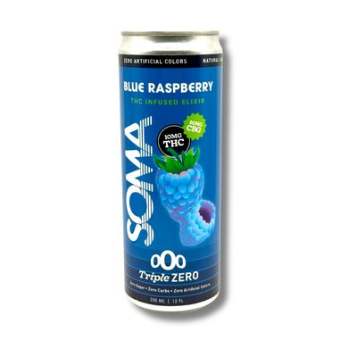Delta 9 THC - Beverage - Soma - Blue Raspberry 10mg