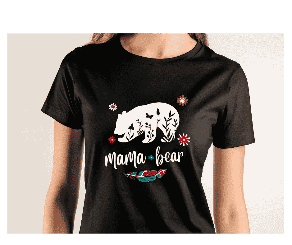 Mama Bear t-shirt, Size: XSmall
