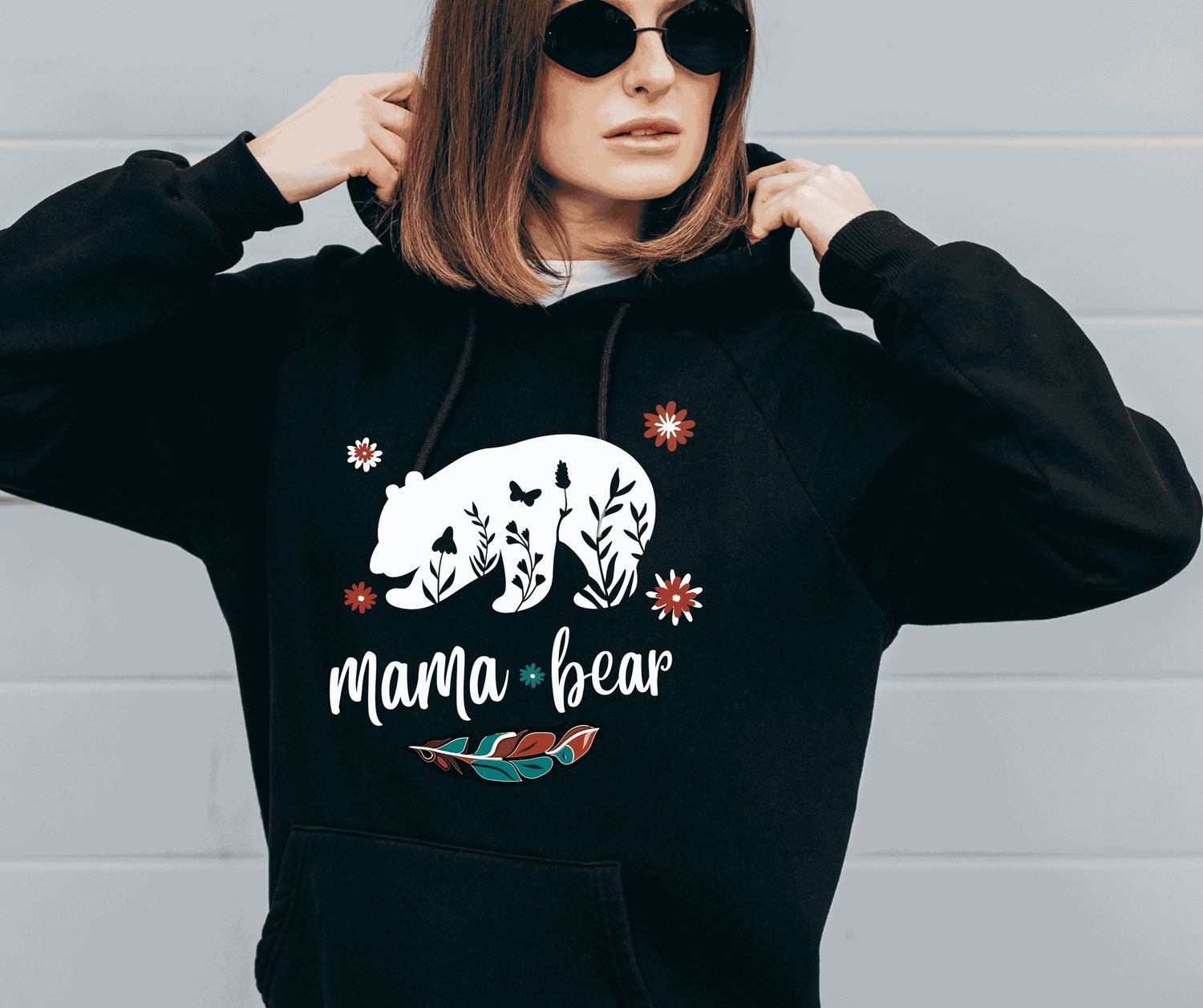 Mama Bear hoodie, Size: Xsmall