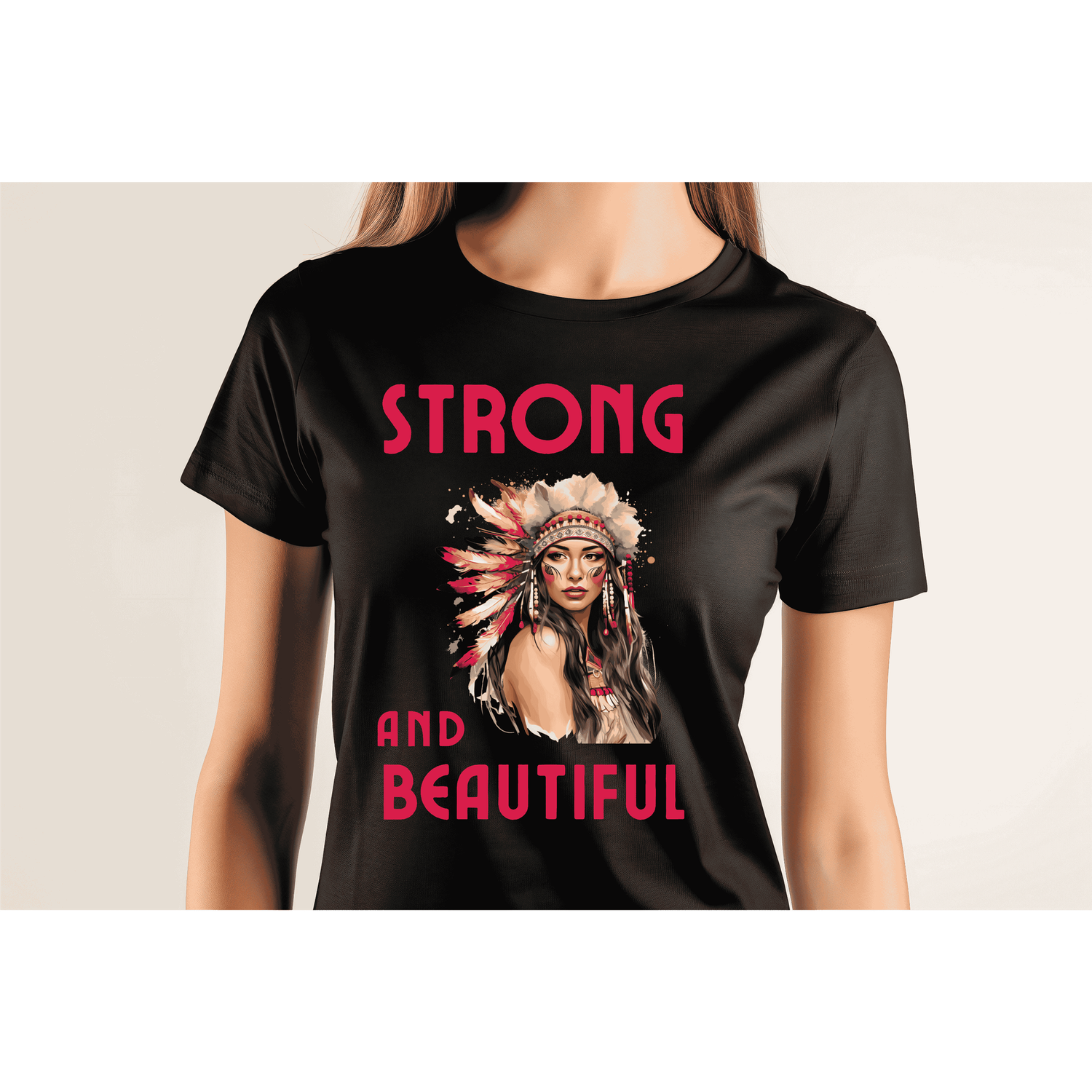 Strong and Beautiful tee shirt, Size: Xsmall