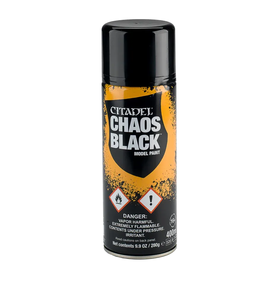 Citadel Colors: Spray - Chaos Black