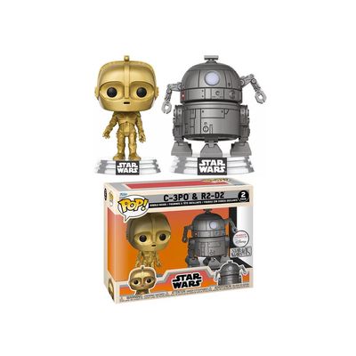 Funko POP! - Star Wars: R2 und C-3PO (Disney Exlusiv)