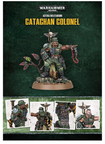 Warhammer 40.000 - Astra Militarum: Gatachan Colonel