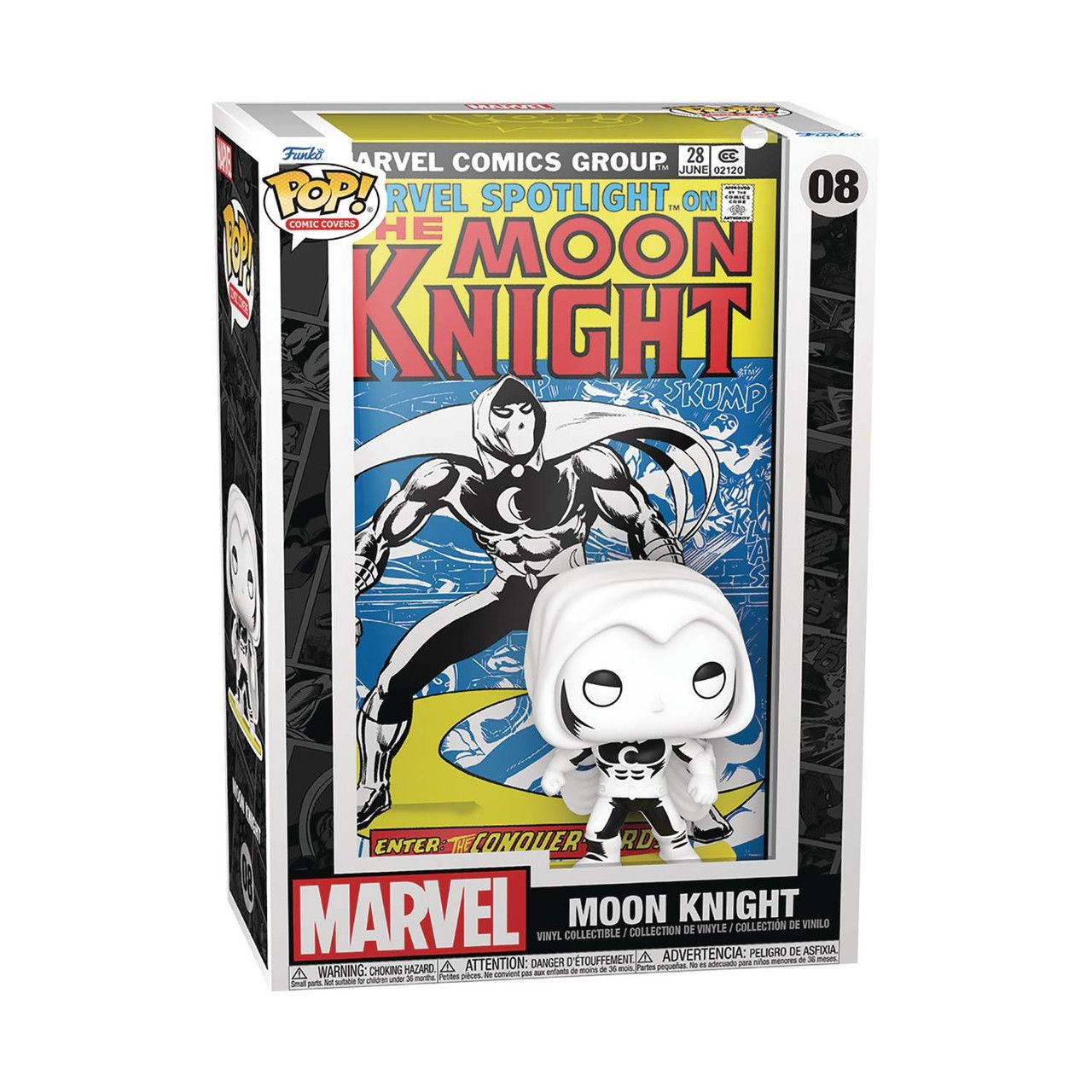 Funko Pop! Marvel Covers: Moon Knight #08