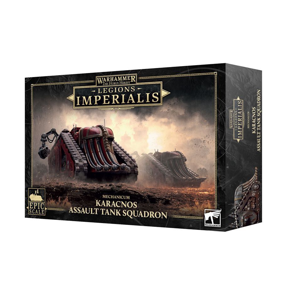 Horus Heresy: Legions Imperialis - Mechanicum Karacnos Assault Tank Squadron