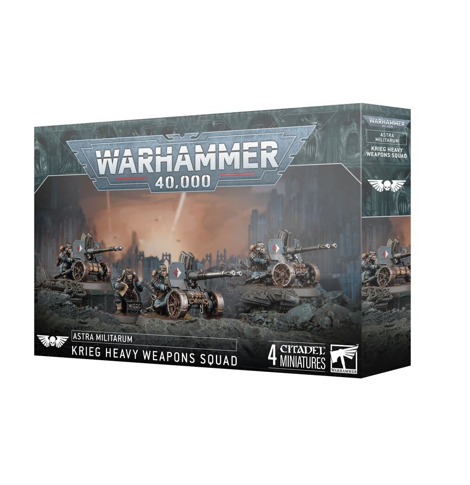 Warhammer 40.000: Astra Militarum - Krieg Heavy Weapons Squad