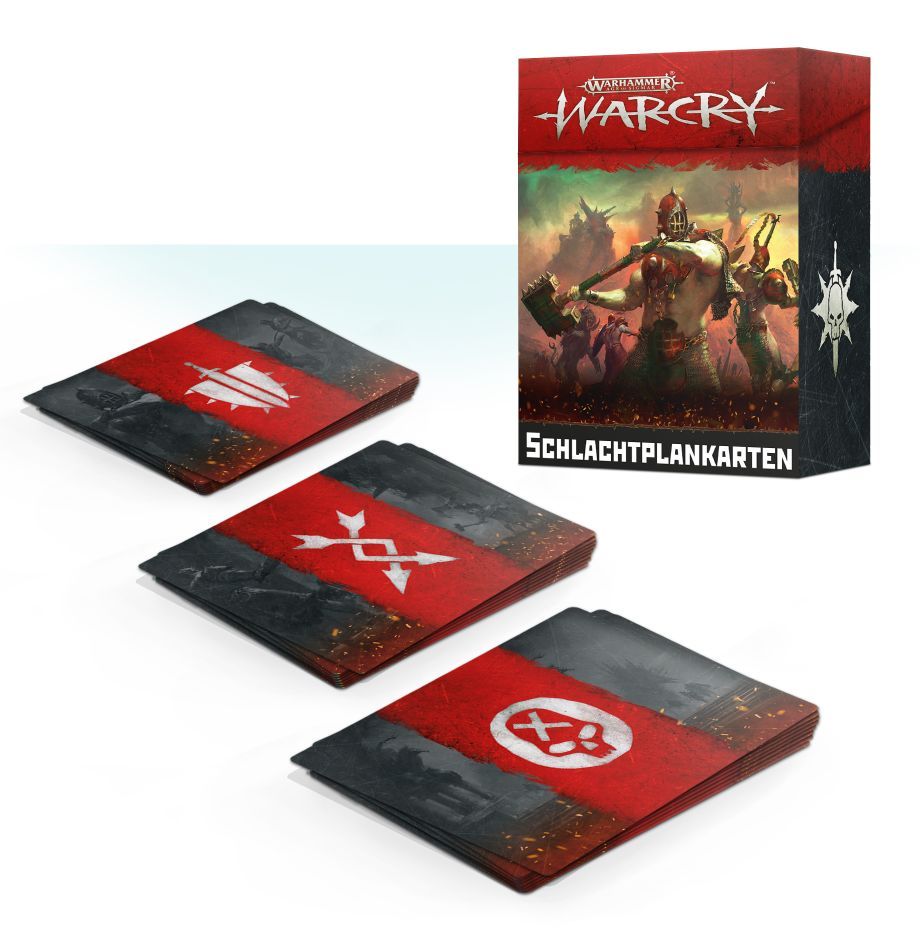 Warhammer Age of Sigmar: Warcry Schlachtplan-Karten (DE)