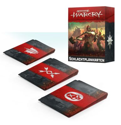 Warhammer Age of Sigmar: Warcry Schlachtplan-Karten (DE)
