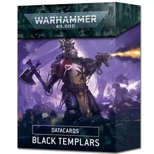 Warhammer 40.000: Black Templars - Datakarten (DE)