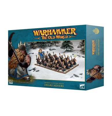 Old World: High Dwarfen Mountain Holds - Dwarf Miners