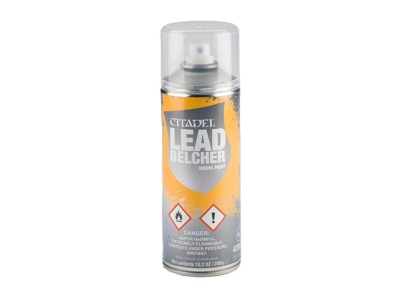 Citadel Colors: Spray - Leadbelcher