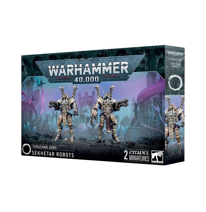Warhammer 40K : Thousand Sons - Sekhetar Robots 