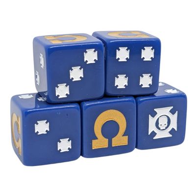 Warhammer Dice Set – Ultramarines
