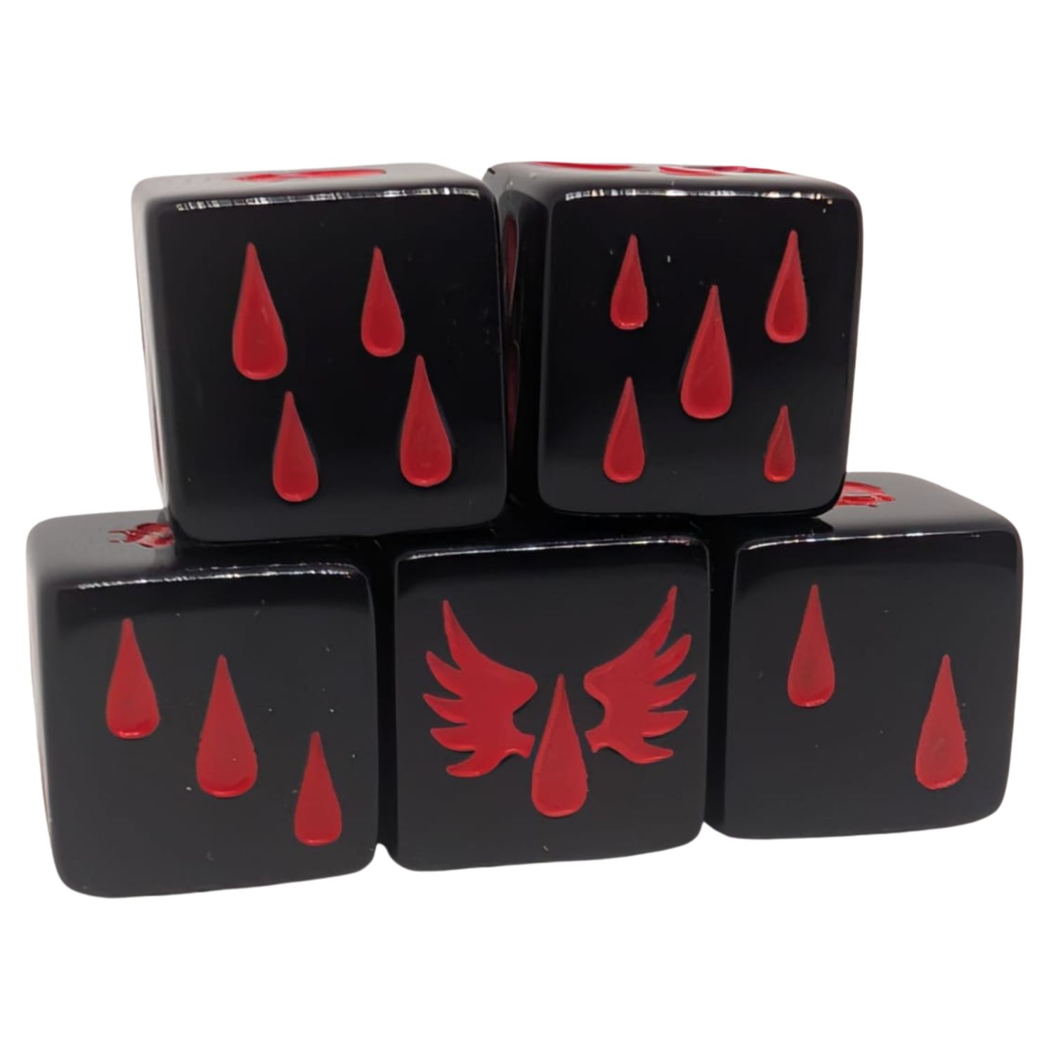 Warhammer Dice Set – Blood Angels