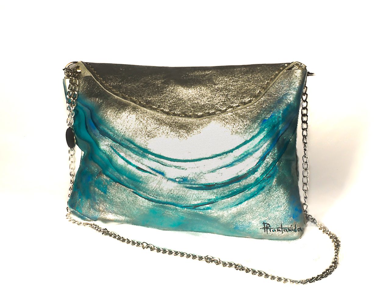 BANDOLERA PLATA CON CADENA LP